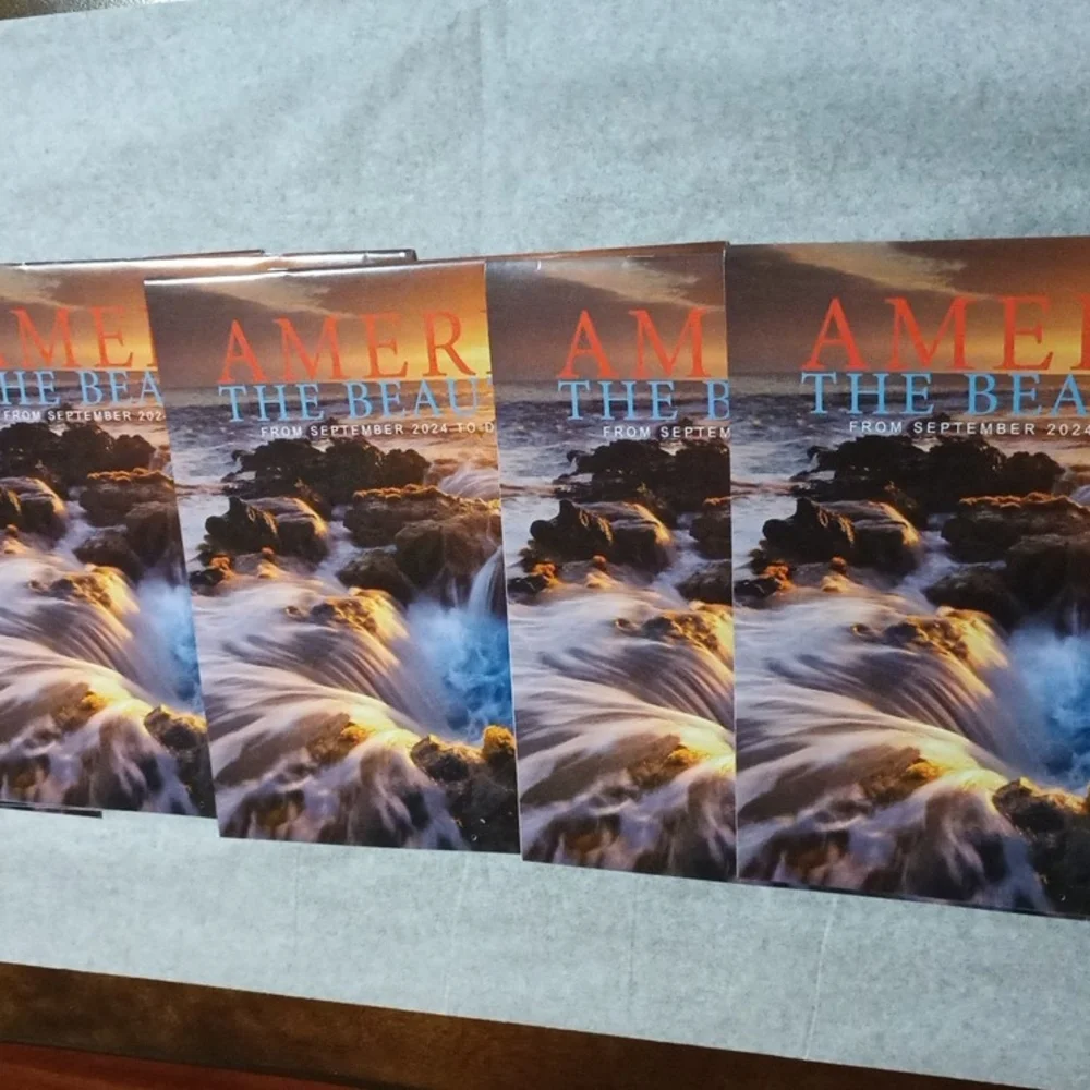 6 Wall Calendars 12 x 12 America the Beautiful 16 Months